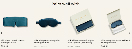 Silk Mask Pairs Well